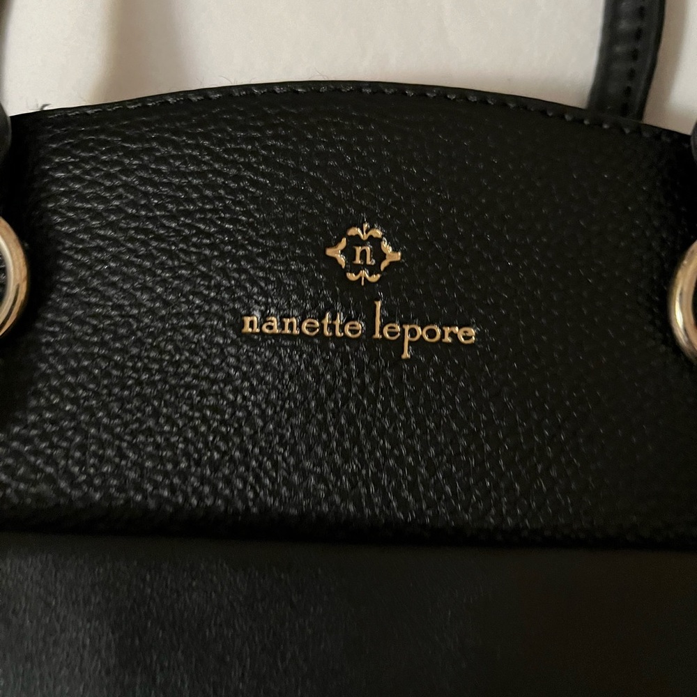Black Nanette Lepore bag. Great condition, no scratches, picks, etc.